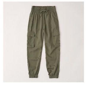 Abercrombie cargo joggers - worn once!